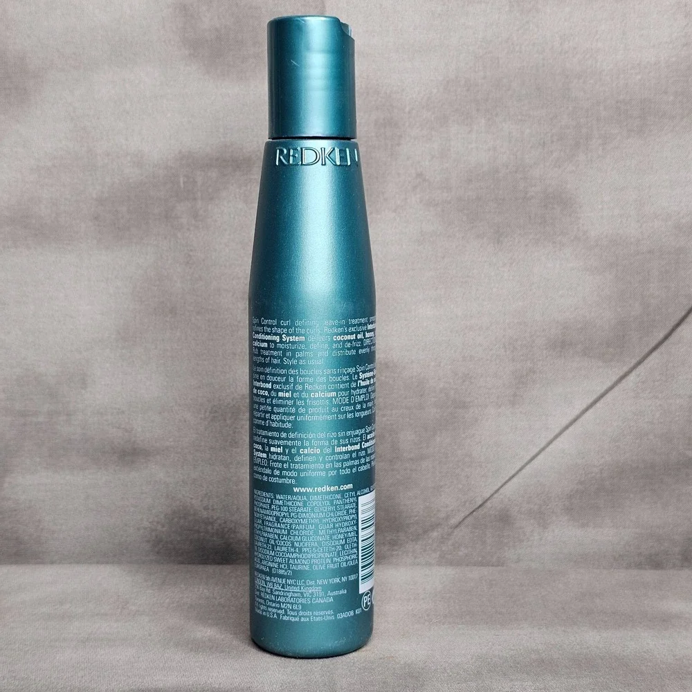 REDKEN Fresh Curls Spin Control Curl Defining‎ Leave-In Treatment w/Calcium 5oz